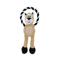 Juguete de Peluche para Perros Juguete Interactivo Resistente a Mordiscos Limpieza Dental - details 0