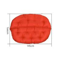 Cojín de Silla de Doble Asiento para Columpio de Huevo sin o con Relleno Cubierta Redonda Desmontable de Papasan para Casa y Patio - details 0