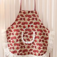 Delantal Retro chino antimanchas creativo, delantal de cocina ajustable con estilo, delantal elegante y cómodo para colgar en el cuello, barbacoa - details 11