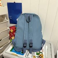 Mochila Pequeña Y Fresca Para Estudiantes, Morral De Color Sólido, Informal, A La Moda, Para Estudiantes Universitarios - details 12