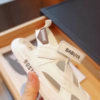 Sandalias de verano para niños y niñas, zapatos de playa ligeros y sencillos, a la moda y cómodos, suela suave, estilo romano, antipatadas, novedad de 2024 - details 10