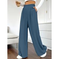 Pantalones de algodón de pierna ancha y cintura alta para mujer Estética coreana de tendencia Haruku - details 9