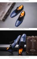 Nueva marca genuina con mayor altura para uso casual. Zapatos de hombre hechos a mano, modernos, cómodos y transpirables. - details 4