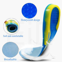 EiD-plantillas de Gel de silicona antideslizantes para fascitis Plantar, almohadillas ortopédicas para zapatos, almohadilla para zapatos con absorción de impacto - details 18