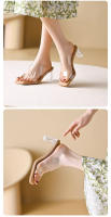 Sandalias de Hadas Transparentes Tacones Altos Comodidad para Pies Zapatos de Moda para Mujer y Hombre - details 9