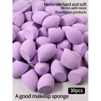 Juego de 30 esponjas de maquillaje KOSSHOW duras y duraderas, adecuadas para todo tipo de piel, tamaño 6 cm - details 3