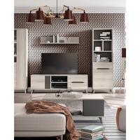 Estantería Baja Salón Comedor Athena Libro de Estilos Canadiense de Roble Separador de Ambientes - details 15
