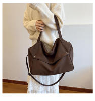 Quiero este bolso de gran capacidad, bolso de hombro informal de moda, bolso vintage mate para las axilas - details 18