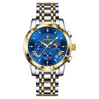 Reloj multifunción nuevo hombre a prueba de agua moda reloj de cuarzo - details 0