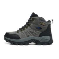 Zapatillas De Deporte De Aventura De Caña Alta Unisex De Talla Grande, Agarre Duradero, Antideslizante, Con Cordones, Comodidad, Ideal Para Botas De Senderismo Al Aire Libre, Calzado Para Hombre - details 1