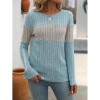 2025 Camiseta de Manga Larga para Mujer, Moda Otoño Invierno, Top de Cuello Redondo, Ropa Popular Coreana para Mujeres - details 16