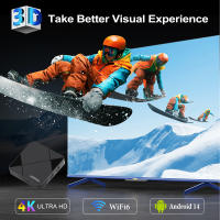 Android14 Smart Home Theater TV Box H96 RK3518 Asistente de voz de Google Netflix Streaming BT5.4 4K @ 60fps reproductor multimedia Set Top Box - details 9