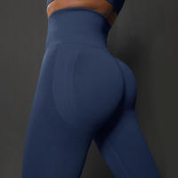 -Yoga sin costuras para mujer, ropa deportiva de entrenamiento, pantalones de cintura alta, mallas deportivas para gimnasio - details 6