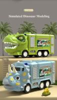 Set de Juguete de Camión Ingeniería de Dinosaurios Vehículo de Aprendizaje STEM con Luz y Sonido - details 7