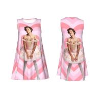 Vestido veraniego suelto personalizado H-Fine e Album S-Styles con estampado de bolsillo, vestido sin mangas para mujer para vacaciones en la playa - details 18