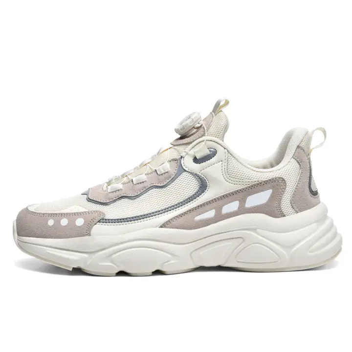 Plataforma con hebilla giratoria, zapatos deportivos y de ocio de moda para hombres y mujeres, zapatillas versátiles para hombres - 1