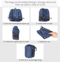 Mochila Deportiva Portátil Para Exteriores Con Soporte Para Botella De Gran Capacidad Adecuada Para Hiking Y Viajes Fitness Para Hombres - details 2