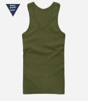 Camiseta deportiva sin mangas para hombre, estilo de ropa de trabajo, chaleco deportivo adelgazante elástico para primavera y verano, ropa informal hecha en China - details 8