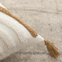 Cojín Bohemio de Terciopelo Almohada de Sofá de Estilo Étnico para Sala de Estar - details 5