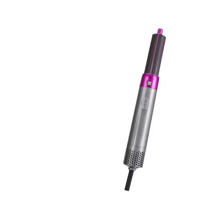 Rizador Automático de Doble Propósito Secador de Cabello Eléctrico Peine de Aire Caliente Cinco en Uno Equipo de Belleza Multifuncional - 1