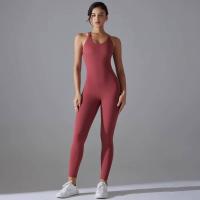 Body elástico, ropa, ropa deportiva, entrenamiento sin espalda, conjunto de yoga de alta elasticidad para gimnasio - details 29