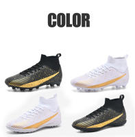 Botas de fútbol de alta calidad para hombre, tacos de fútbol TF/FG Unisex, zapatos de entrenamiento resistentes al desgaste, zapatillas antideslizantes para niños jóvenes al aire libre - details 4