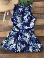 Traje de baño de una pieza de talla grande para mujer, traje de baño grande con falda, monokini vintage, 2023 - details 17