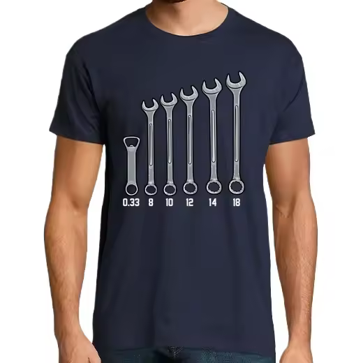 Llaves Mecánico Abridor Cerveza Humor Alcohol Cervezas Taller Camisetas CERVEZA,Pack Regalo Camiseta Personalizada - 1