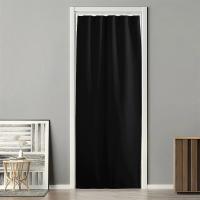 RYB HOME-Juego de cortina de techo opaca para puerta, montaje deslizante, Partición de habitación para puerta francesa - details 2