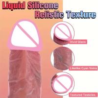 Vibrador de Estimulación Realista en Forma de Palo Calidez Estimulante Penetración Telescópica - details 3