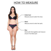 Bikini de dos piezas para mujer con acolchado push-up floral 2024 traje de baño sexy de cintura alta conjunto de playa - details 6