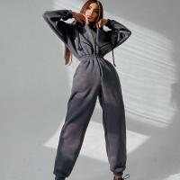 Conjunto de mono con capucha para mujer deporte y ocio - details 3