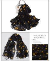 BYSIFA Pañuelo de Seda Emeralda Largo de Moda para Mujer Primavera/Verano - details 10