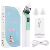 Absorbente Nasal Eléctrico para Bebé, Limpiador Silencioso, Rinitis de Obstrucción Niños - details 1