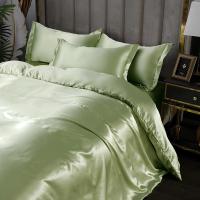 Juego de Ropa de Cama de Seda de Lujo con Funda de Edredón y Juego de Línea de Cama para Soltero Doble King Tamaño Diseño de Juego de Cama por Diseñador - details 10