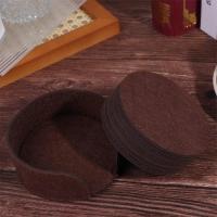 Juego de 10 camas de fieltro resistentes al calor, ideales para tazas de café, té, bebidas calientes, accesorios de cocina y comedor - details 0