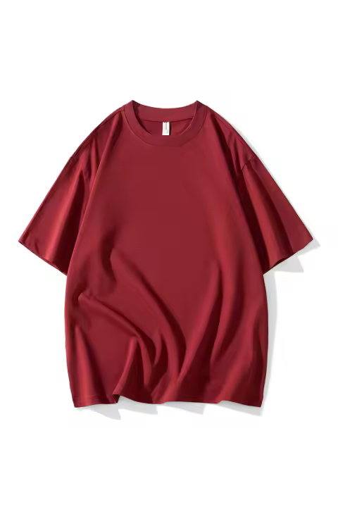 Camiseta de Manga Corta Suelta de Algodón para Hombres Cuello Redondo, a Rayas, Moda Callejera, Adecuada para Fitness y Correr, Modelos de Primavera/Verano 24 - 1