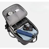 Mochila de viaje USB 40LExpandable, bolsas de transporte aprobadas por vuelo para aviones, mochila duradera resistente al agua de 17 pulgadas para hombres - details 9