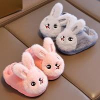 Suaves Zapatillas de Piel de Conejo para Invierno Piso Antideslizante, Moda Caliente para Niños y Niñas - details 8