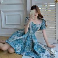 Pintura al óleo para mujer, nuevo verano, sensación francesa de alta gama, vestido de princesa de nicho, vestido único e impresionante - details 3