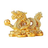 Estatua de Feng Shui para atraer riqueza, figuritas chinas de buena suerte, adorno de estatuilla de dragón, decoración de escritorio, 2024 - details 9