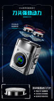 Mecha Shaver Cyberpunk Mini Afeitadora de viento mecánica para regalo de negocios para hombres Afeitado a prueba de agua - details 7