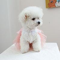 Vestido de princesa para perros y mascotas, Hada y mariposa, ropa para mascotas, vestido de gasa de encaje para perros, vestido de hadas para mascotas encantador y agradable para la piel - details 12