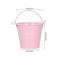 Mini hierro ETA plantas jugosas, pequeños cubos de metal para decoración interior y exterior, 10 unidades - details 2