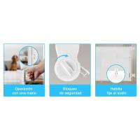Wodondog Puerta Extensible para Bebés, Barrera de Seguridad para Niños y Perros, Barreras Retráctiles de 0-150 cm para Pasillos de Escaleras, Interior y - details 3