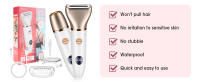 Maquinilla de afeitar eléctrica para mujer 2 en 1 Recortadora de bikini Depilación facial Afeitadora corporal recargable por USB Recortadora de vello púbico seco y húmedo Afeitadora para mujer Pantalla LCD, regalos para mujeres - details 4