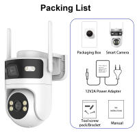 Cámara de Seguridad Dual Lente Tuya WiFi 4K 8MP Vigilancia sin Cable Detección de Movimiento - details 10