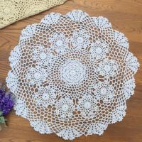 Mantel Redondo De Encaje De Algodón Para Banquete Y Boda Decoración De Mesa Moderna Estilo Sin Marca Proveniente De Zhejiang China - details 1