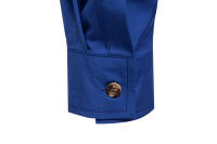 Camisa de manga larga con botones para hombre, camisa informal de negocios, Color sólido, cómoda, Social, Oficina, blusa blanca y negra, moda de otoño - details 70