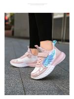 Zapatillas de deporte para niña, superventas, zapatos de tenis planos informales de cuero con suela blanda de verano, zapatos para caminar al aire libre para correr, calzado para niños - details 13